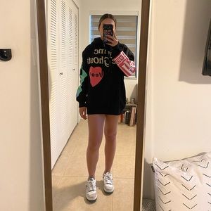 Black I see ghosts hoodie